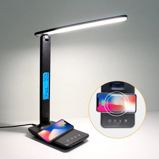 Wireless Charging LED Desk Lamp