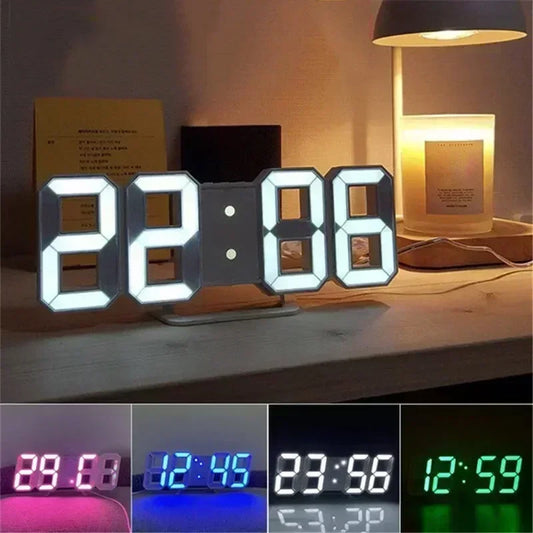 3D Digital Wall Clock