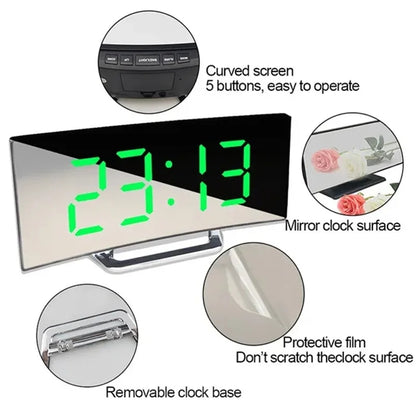 Curved Alarm Clock