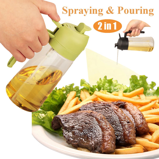 2 in 1 Oil Dispenser Bottle