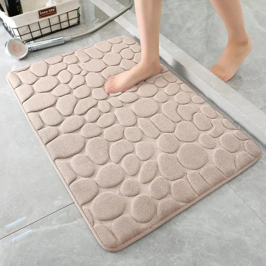 Non-slip Mat Carpets Cobblestone