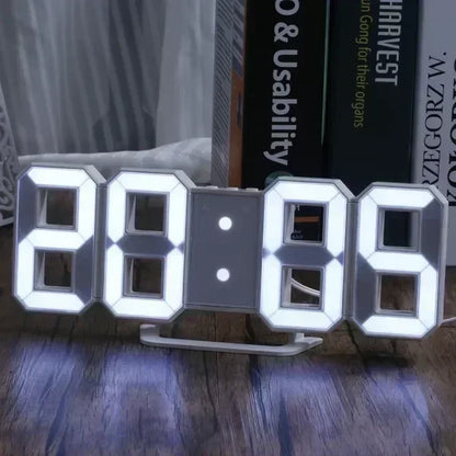 3D Digital Wall Clock