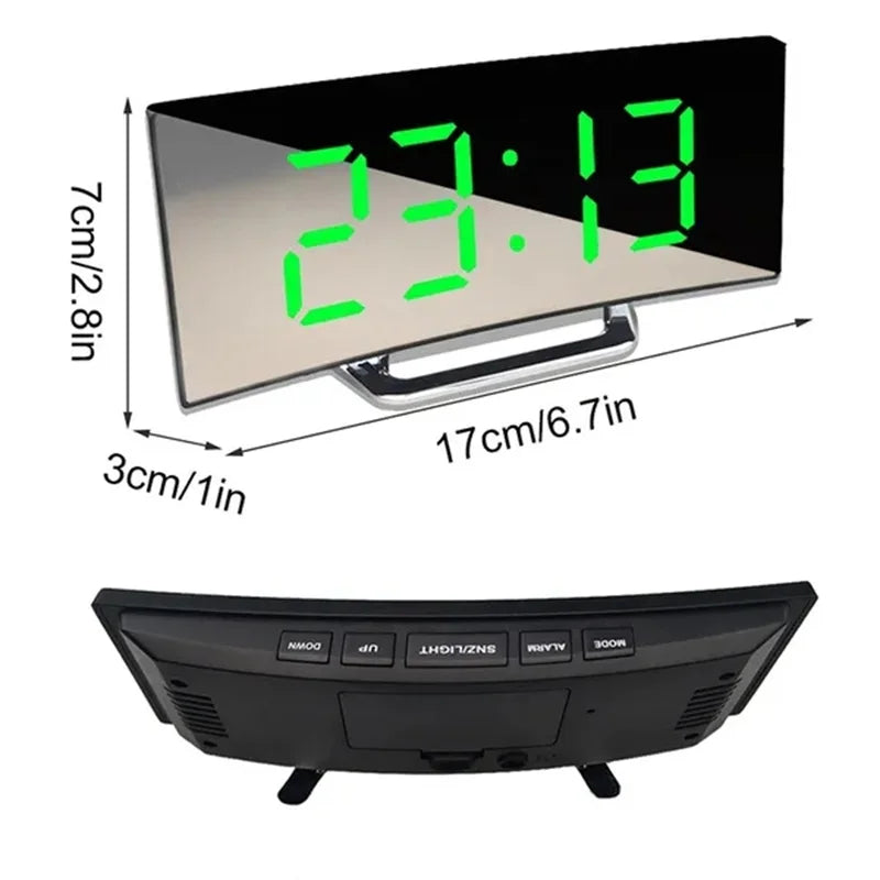 Curved Alarm Clock