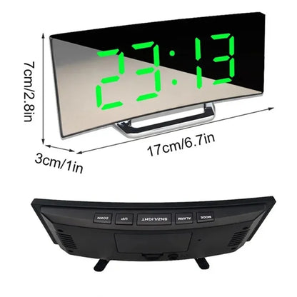 Curved Alarm Clock